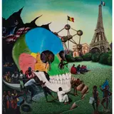 Sans titre (vanité) by Amani Bodo, 2019, Acrylique sur toile, sold Jun 2020