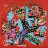 Nkisi Destino by Cristiano Mangovo Brás, 2018, Acrylique sur toile, sold Jun 2020