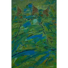 Bel by Ablade Glover, 2005, Huile sur toile signée et datée en bas à gauche ; titre au verso, sold Feb 2020