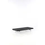 Modèle PK 80 by Poul Kjaerholm, Acier chromé mat, cuir (sellier Ivan Schlechter), sold Feb 2020