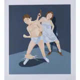 Tireur de pistolet No.4 - 2009 by Guo Wei, Lithographie en couleurs sur papier fort, toutes marges, sold Mar 2020