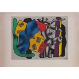 La racine grise - circa 1953 by Fernand Léger, Lithographie en couleurs sur papier Arches filigrané, toutes marges, sold Mar 2020