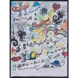 et Jean Tinguely (1925-1991) by Niki de Saint Phalle, Lithographie offset en couleurs sur papier vélin, toutes marges, sold Mar 2020
