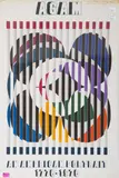Untitled by Yaacov Agam, lithograph, sold Aug 2022
