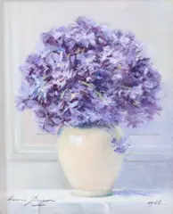Untitled by Henry Buron, pastel on paper, sold May 2023