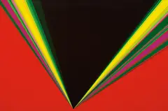 Reflet, 1970 by Rita Letendre, acrylic on canvas, sold May 2024