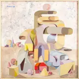 Untitled by Bernard Eckstein, circa 1989, oil painting on canvas, sold Aug 2023