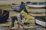 Low Tide by Elizabeth McCullagh, acrylic, sold Oct 2023
