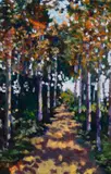 The Avenue by Timmy Mallett, oil on board, sold Aug 2023