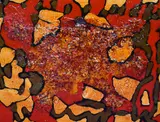 Le Monde des Coleure by Pascal Audin, 2008, mixed media, sold Aug 2023