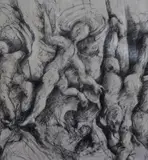 Sargasso 2 by Jon Field, pencil on paper, sold Aug 2023