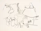 Untitled by Harold Cohen, pencil, offered Jul 2025