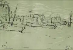 Untitled by L. S. Lowry, lithograph, offered Jul 2025