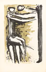 Untitled by Kenneth Armitage, pencil, offered Jul 2025