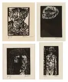 Untitled by Leonard Baskin, pencil, offered Jul 2025
