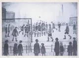 The Football Match by L. S. Lowry, Lithograph, offered Dec 2024