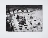 Harbour by Julian Trevelyan, Etching with aquatint, offered Dec 2024