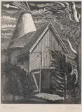 Windstorm by Eric Ravilious, Wood engraving, sold Dec 2024