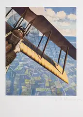 Modern War Paintings by Christopher Richard Wynne Nevinson, lithograph, offered Dec 2024