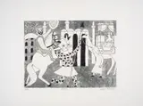 Islam by Julian Trevelyan, Etching, offered Dec 2024