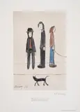 Untitled by L. S. Lowry, Lithograph printed in colours, sold Dec 2024