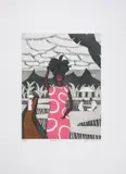 Banana Girl by Julian Trevelyan, Etching with aquatint printed in colours, sold Dec 2024