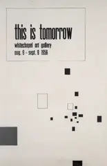 Poster for This is Tomorrow by Kenneth Martin, Screenprint, sold Dec 2024