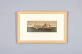 Stonehenge by Gideon Matthew Fidler, Oil on paper, sold Dec 2024