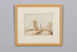 Stonehenge by H. Rooke, Watercolour and pencil, sold Dec 2024