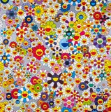 Flower by Takashi Murakami, Offset lithograph printed in colours, sold Nov 2024