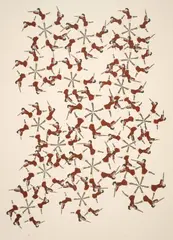 Untitled by Marcel Dzama, Lithograph printed in colours, sold Nov 2024