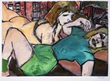 From The Drawn Blank Series by Bob Dylan, Giclée in colours, offered Nov 2024