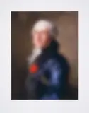 Gentleman With Red Dot by Miaz Brothers, print, sold Nov 2024