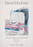 Grey Art Gallery by David Hockney, Offset lithograph printed in colours, sold Nov 2024