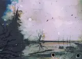 Outlying by Elizabeth Magill, pencil, offered Nov 2024