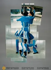 Skater by David Hockney, Offset lithograph printed in colours, offered Nov 2024