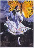 She the Lepidopterist by Paulina Olowska, print, sold Nov 2024