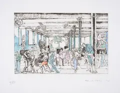 Untitled by Eduardo Paolozzi, pencil, offered Nov 2024