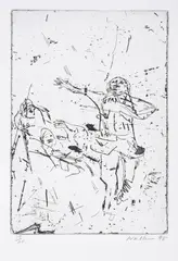 Passing Bells by John Walker, pencil, offered Nov 2024