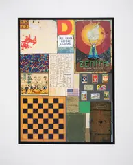 Untitled by Peter Blake, Screenprint in colours with gold leaf, diamond dust, embossing and glaze embellishments, offered Nov 2024