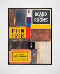 Untitled by Peter Blake, Screenprint in colours with gold leaf, diamond dust, embossing and glaze embellishments, offered Nov 2024