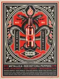 Orion by Shepard Fairey, Screenprint in red and black, sold Nov 2024