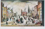 After by L. S. Lowry, Offset lithograph printed in colours, sold Nov 2024