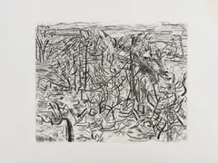 Thicket (Herdman 5705) Etching, 1957 by Anthony Gross, Etching, sold Nov 2024