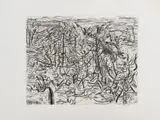 Thicket by Anthony Gross, Etching, sold Nov 2024
