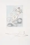 Petites Nus d'Apollinaire by Salvador Dalí, Etching with drypoint printed in colours, offered Nov 2024