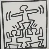 Limited edition edition print by Keith Haring, print, sold Mar 2025