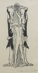 Mnemosyne by Frederick Carter, engraving, offered Mar 2025