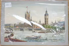 A set of five original watercolours for postcard designs by Frank Ernest Quinton, watercolor, sold Mar 2025