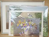 Still lifes and by Edith Alice Andrews, watercolor, offered Mar 2025